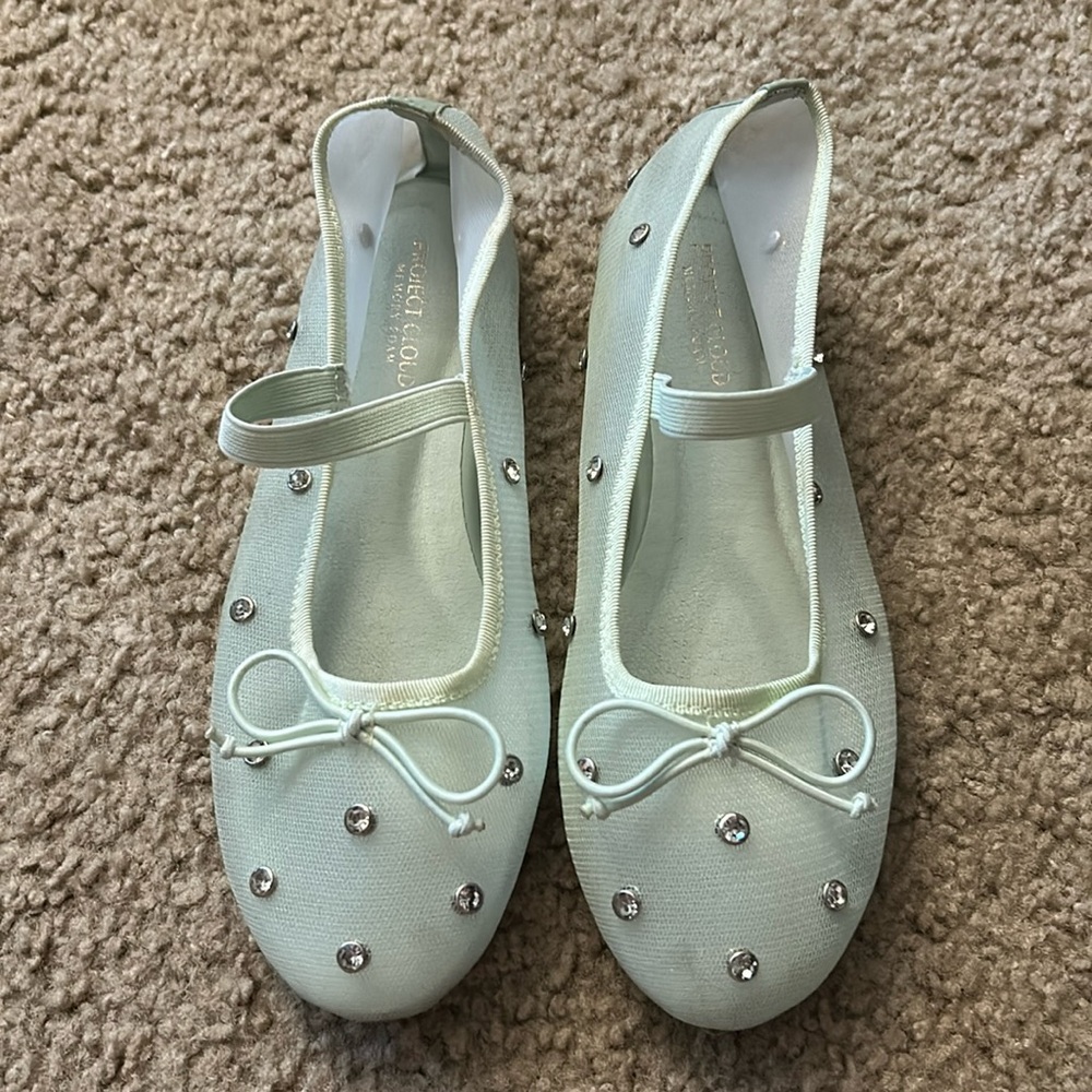 Rhinestone Ballet Flats